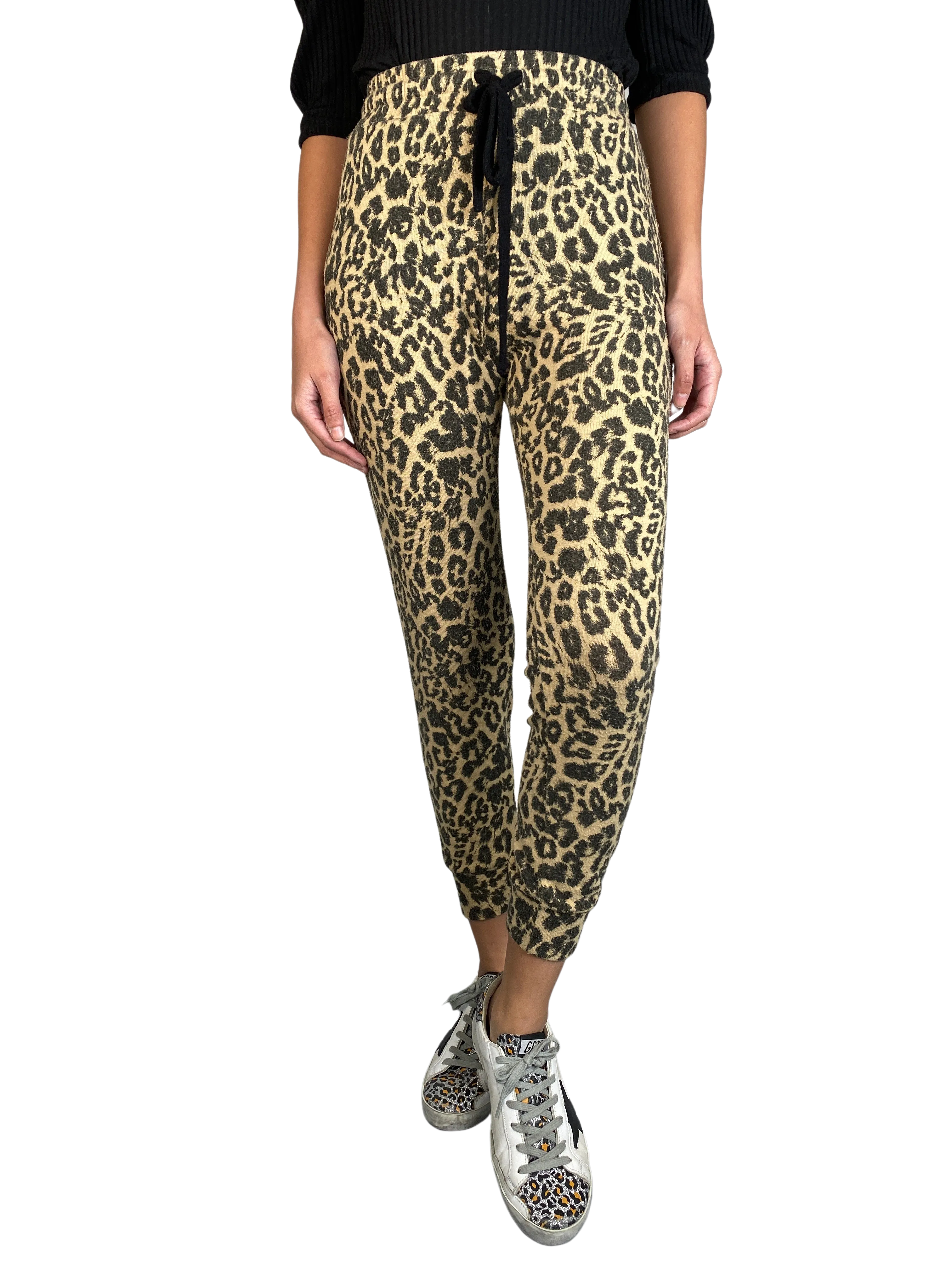 LNA Jogger Rib  Animal Print